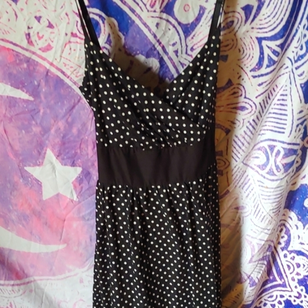 Black & White Polka Dot Dress